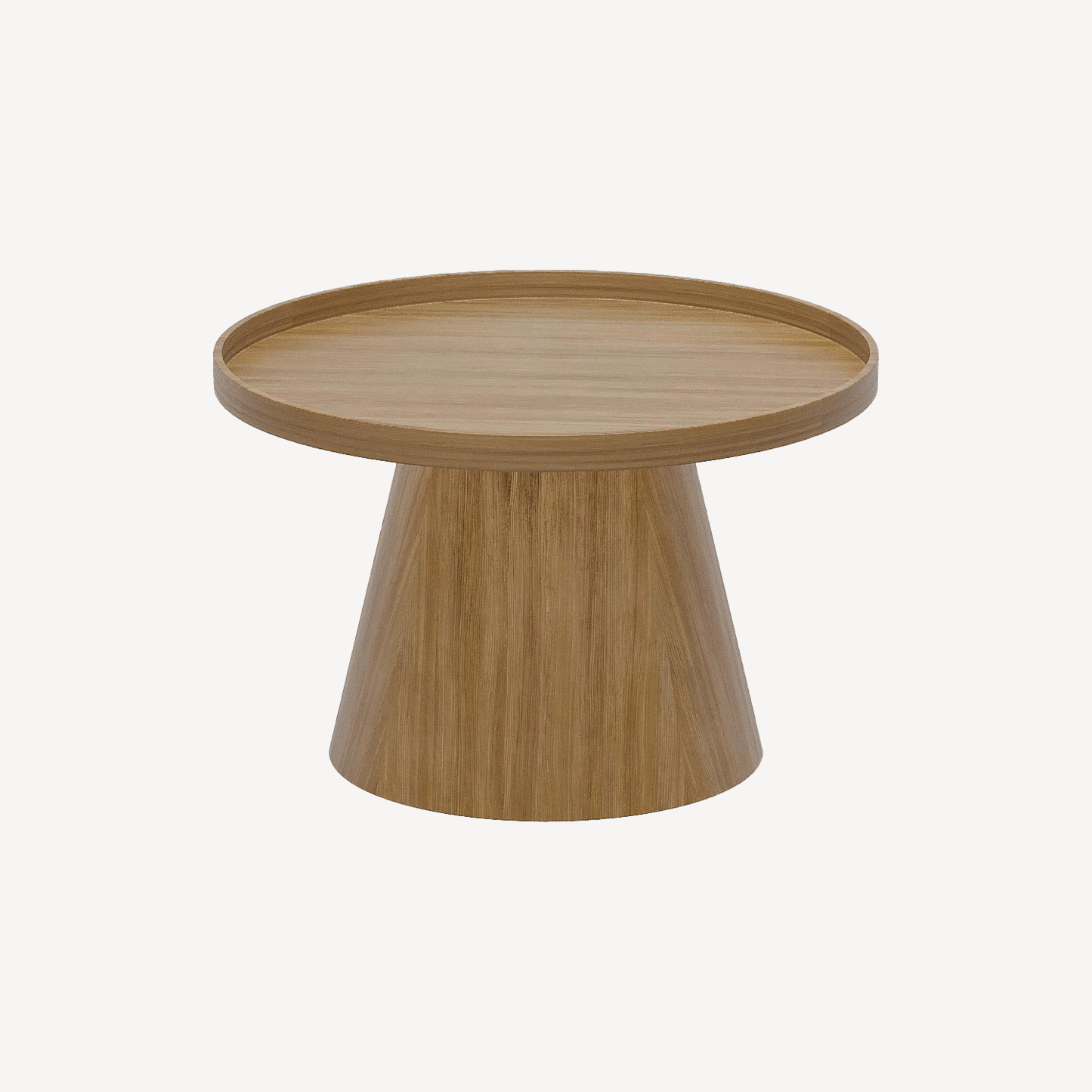 Table d'appoint ronde en bois