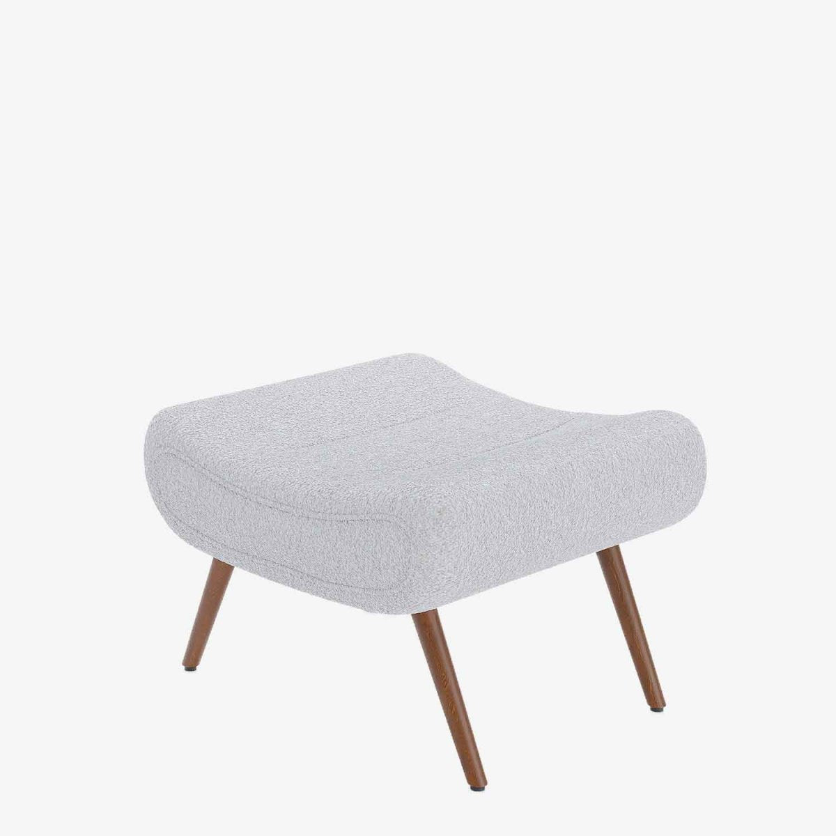 Fauteuil avec repos-pieds bouclé