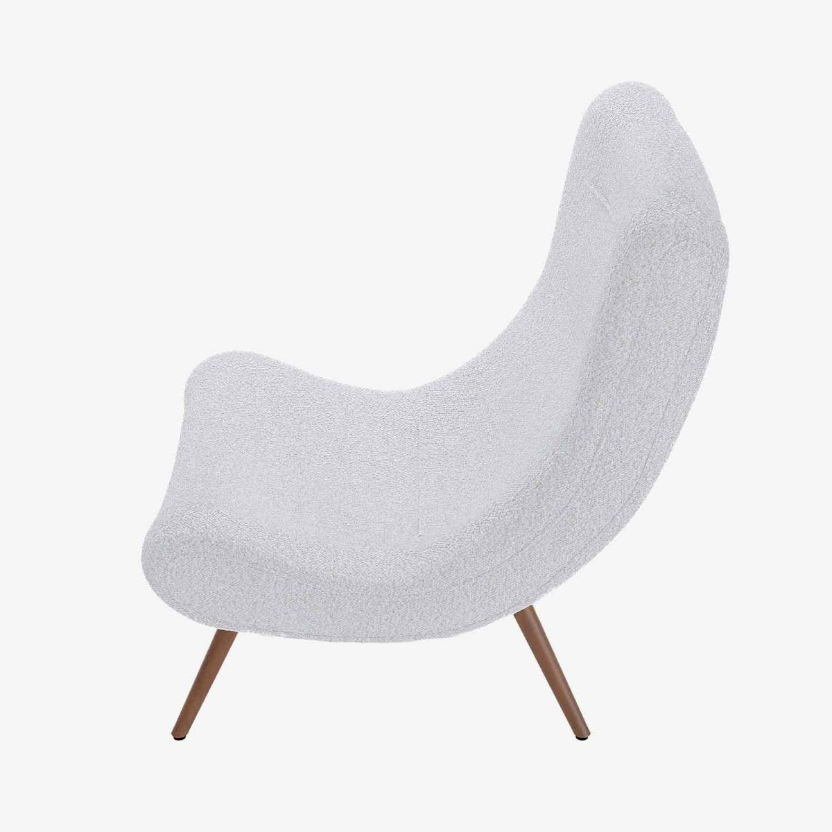 Fauteuil avec repos-pieds bouclé