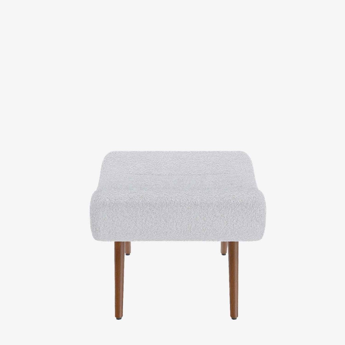 Fauteuil avec repos-pieds bouclé