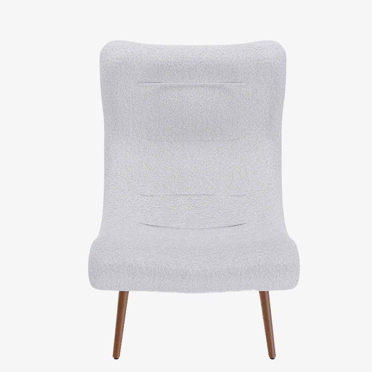 Fauteuil avec repos-pieds bouclé