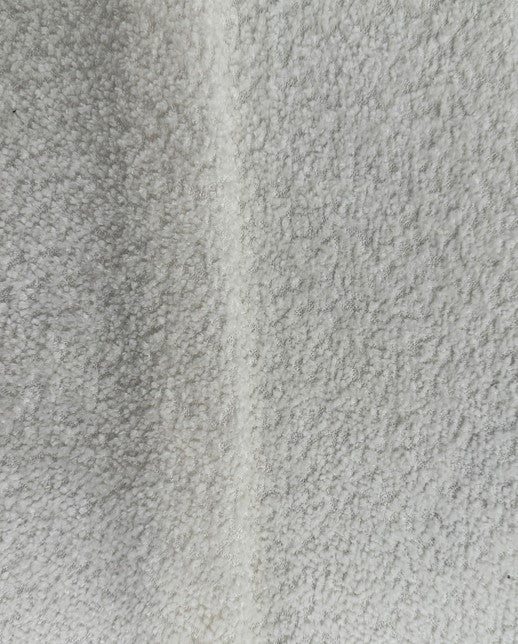 Fauteuil bouclette blanc Victoria