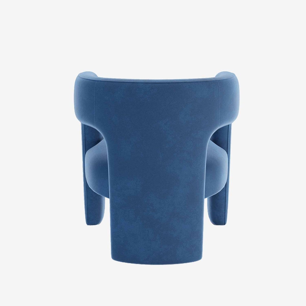 Fauteuil de salle à manger en velours