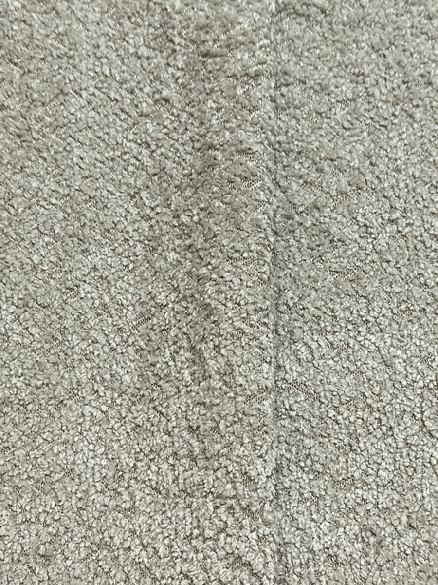 Fauteuil design bouclé beige Pablo
