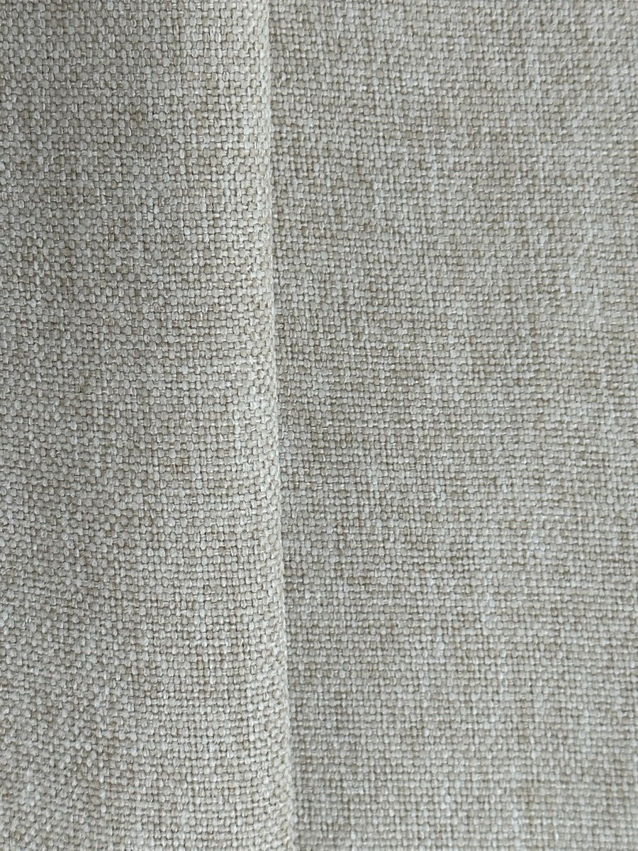 Fauteuil en tissu beige Victoria