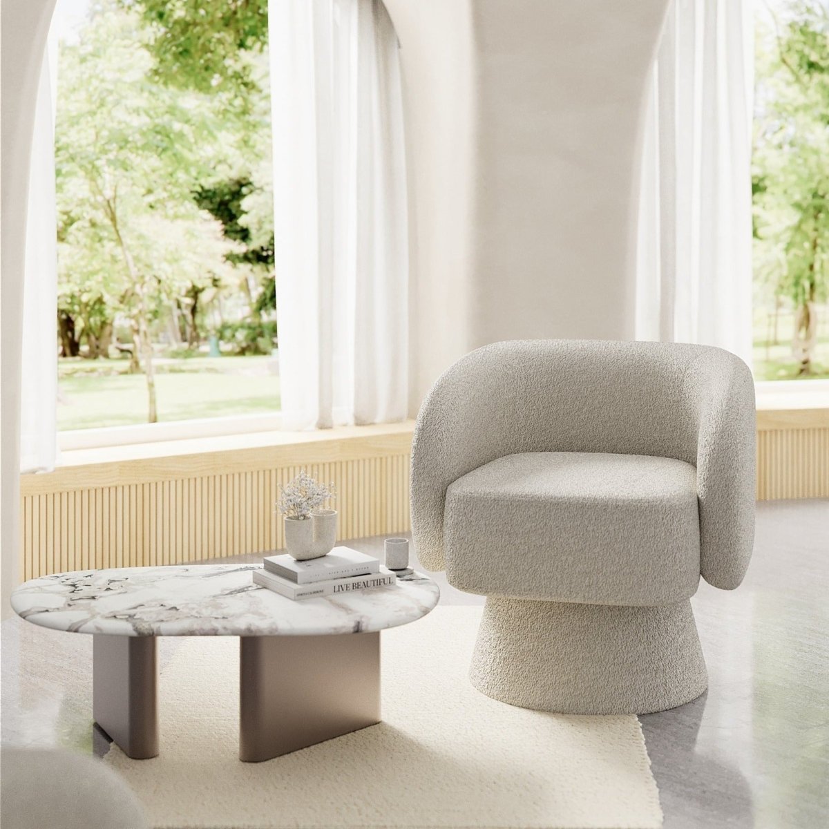 Fauteuil bouclette