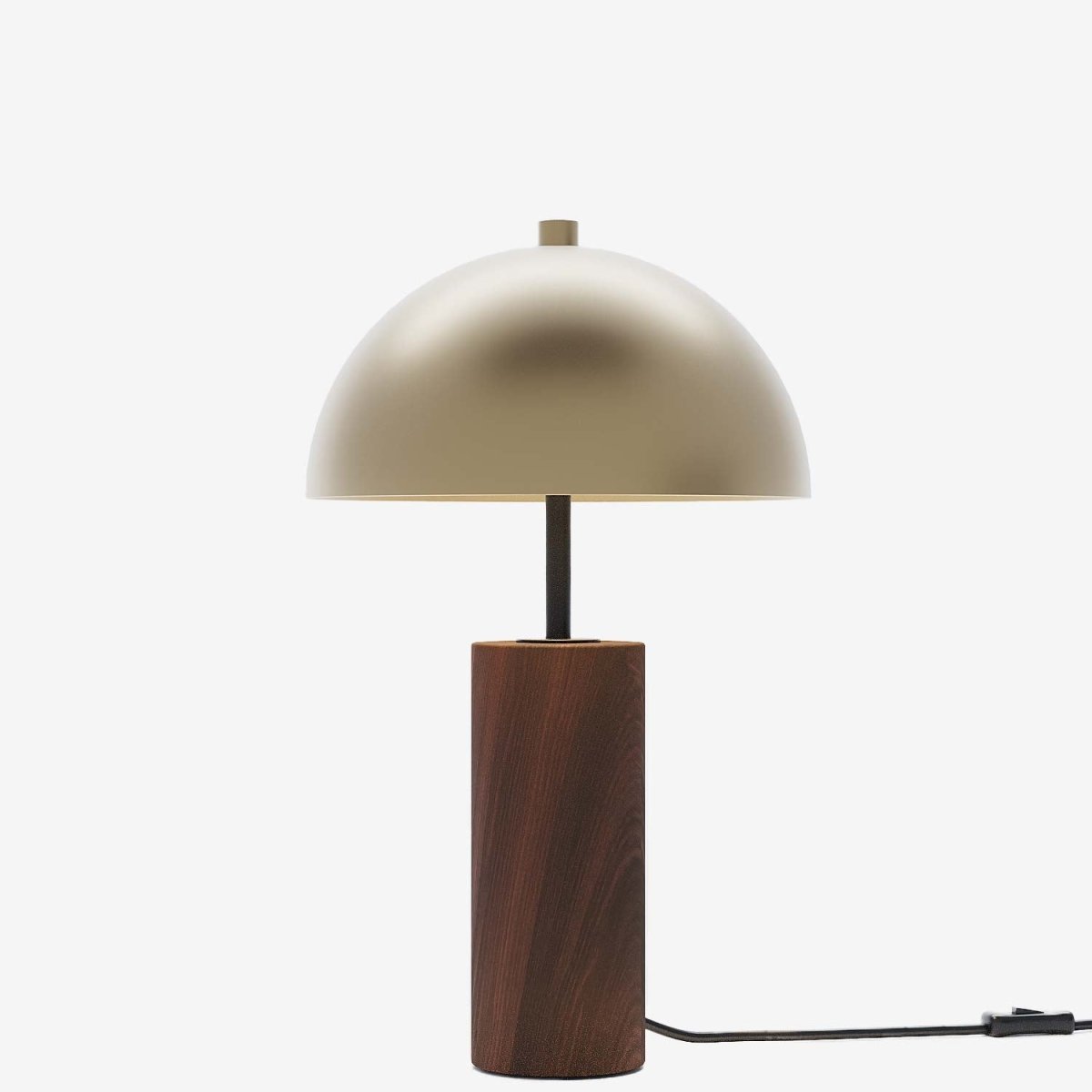 Lampe à poser en métal ou effet bois Rousseau