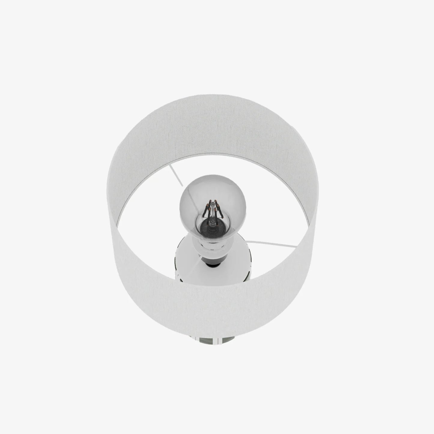 Lampe à Poser Hopper - luminaire en céramique verte