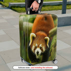 1-Piece Cute Animal Nature Red Panda Wildlife Forest  Suitcase Luggage Cover, Stretch Protective Sleeve