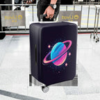 1-Piece Space Planet Star Galaxy Cosmic Astronaut  Suitcase Luggage Cover, Stretch Protective Sleeve