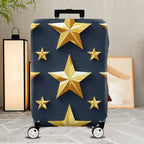 1-Piece Gold Star Pattern Travel Business Holiday Luggage  Suitcase Luggage Cover, Stretch Protective Sleeve