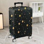 1-Piece Starry Night Golden Stars Constellation Celestial Cosmic  Suitcase Luggage Cover, Stretch Protective Sleeve