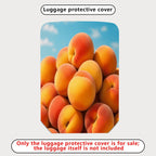 1-Piece Peach Fruit Cute Journey Fashion Travel  Suitcase Luggage Cover, Stretch Protective Sleeve