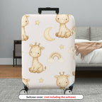 1-Piece Cute  Animal Star Moon Rainbow  Suitcase Luggage Cover, Stretch Protective Sleeve