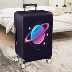 1-Piece Space Planet Star Galaxy Cosmic Astronaut  Suitcase Luggage Cover, Stretch Protective Sleeve