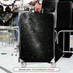 1-Piece Starry Night Galaxy Cosmic Space Astral Celestial  Suitcase Luggage Cover, Stretch Protective Sleeve