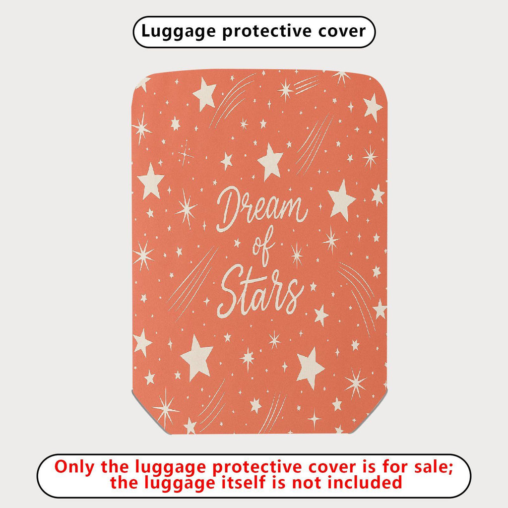 1-Piece Dream Stars Sparkle Cosmic Celestial Space  Suitcase Luggage Cover, Stretch Protective Sleeve