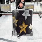 1-Piece Starry Night Celestial Cosmic Galaxy Stellar  Suitcase Luggage Cover, Stretch Protective Sleeve
