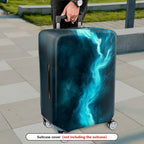 1-Piece Cosmic Mystic Nebula Abstract Artistic Starry  Suitcase Luggage Cover, Stretch Protective Sleeve