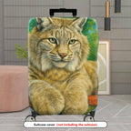 1-Piece Animal Nature Art Colorful Relaxing Vibrant  Suitcase Luggage Cover, Stretch Protective Sleeve