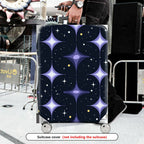 1-Piece Space Star Galaxy Constellation Celestial Cosmic  Suitcase Luggage Cover, Stretch Protective Sleeve