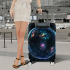 1-Piece Cosmic Galactic Astral Space Nebula  Suitcase Luggage Cover, Stretch Protective Sleeve