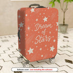 1-Piece Dream Stars Sparkle Cosmic Celestial Space  Suitcase Luggage Cover, Stretch Protective Sleeve