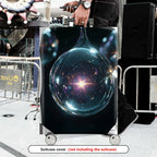 1-Piece Galaxy Starry Sky Cosmic Universe Space Abstract  Suitcase Luggage Cover, Stretch Protective Sleeve