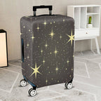 1-Piece Starry Night Sky Cosmic Galaxy Starburst Sparkle  Suitcase Luggage Cover, Stretch Protective Sleeve