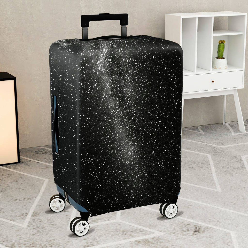 1-Piece Starry Night Galaxy Cosmic Space Astral Celestial  Suitcase Luggage Cover, Stretch Protective Sleeve