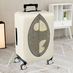 1-Piece Geometric Abstract Black White Minimalist Art Chic Modern  Suitcase Luggage Cover, Stretch Protective Sleeve