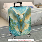 1-Piece Eagle Nature Water Flight Artistic Majestic  Suitcase Luggage Cover, Stretch Protective Sleeve