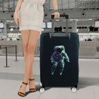 1-Piece Space Astronaut Galaxy Cosmic Universe Star  Suitcase Luggage Cover, Stretch Protective Sleeve