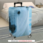 1-Piece Arctic Ice Polar Bear Wildlife Nature Animal  Suitcase Luggage Cover, Stretch Protective Sleeve