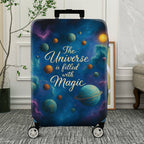 1-Piece Universe Galaxy Space Magic Cosmic Celestial  Suitcase Luggage Cover, Stretch Protective Sleeve