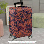 1-Piece Abstract Botanical Tropical Nature Floral Chic  Suitcase Luggage Cover, Stretch Protective Sleeve