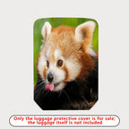 1-Piece Red Panda Cute Animal Wildlife Nature Fun  Suitcase Luggage Cover, Stretch Protective Sleeve