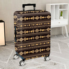 1-Piece Geometric Tribal Ethnic Aztec Pattern  Suitcase Luggage Cover, Stretch Protective Sleeve