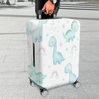 1-Piece Cute  Dinosaur Rainbow Star Cloud  Suitcase Luggage Cover, Stretch Protective Sleeve