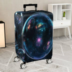 1-Piece Cosmic Galactic Astral Space Nebula  Suitcase Luggage Cover, Stretch Protective Sleeve