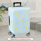 1-Piece Starry Night Sky Universe Cosmic Celestial Astral  Suitcase Luggage Cover, Stretch Protective Sleeve