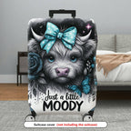 1-Piece Cute Animal Blue Bow Rose Butterfly Star  Suitcase Luggage Cover, Stretch Protective Sleeve