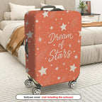 1-Piece Dream Stars Sparkle Cosmic Celestial Space  Suitcase Luggage Cover, Stretch Protective Sleeve