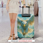 1-Piece Eagle Nature Water Flight Artistic Majestic  Suitcase Luggage Cover, Stretch Protective Sleeve
