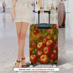 1-Piece Apple Orchard Autumn Vintage Nature Fruit  Suitcase Luggage Cover, Stretch Protective Sleeve