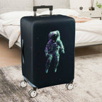 1-Piece Space Astronaut Galaxy Cosmic Universe Star  Suitcase Luggage Cover, Stretch Protective Sleeve