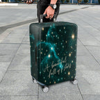 1-Piece Starry Galaxy Astral Cosmic Celestial Night  Suitcase Luggage Cover, Stretch Protective Sleeve