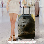 1-Piece Cute Animal Nature Wildlife Fun Decorative  Suitcase Luggage Cover, Stretch Protective Sleeve
