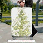 1-Piece Christmas Tree Bow  Holiday Decorative  Suitcase Luggage Cover, Stretch Protective Sleeve