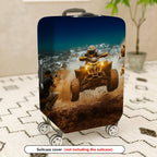 1-Piece Adventure Motorsport Racing Off-road Extreme Action  Suitcase Luggage Cover, Stretch Protective Sleeve